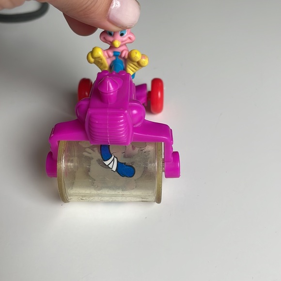 Vintage 1992 Tiny Toon Adventures Sweetie Bird Warner Bros McDonald’s Push Toy - Picture 5 of 14